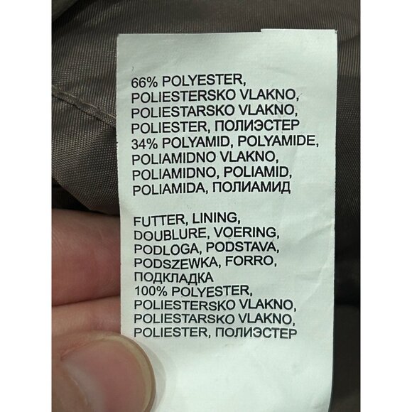 Barbara Lebek Womens Sleeveless Taupe Lightweight Puffer Vest Size 8 Outdoor - Picture 7 of 11